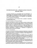 FENOMENOLOGÍA DE LA PERSONALIDAD: MASLOW, ROGERS, PERLS