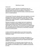 Marketing de masas ensayo