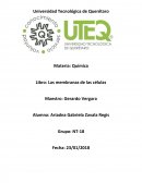 Las membranas de las celulas