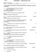Examen cívica 2 tercer bimestre Formato