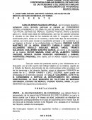 DEMANDA DE RECONOCIMIENTO DE PATERNIDAD