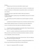 Macroeconomía Preguntas 1.	Explique por que la renta de una economía deber ser igual a su gasto
