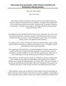 Relaciones Internacionales reseña