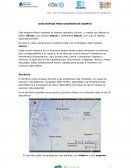 GUÍA RÁPIDA PARA USUARIOS DE UBUNTU