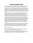 ANNELIES MARIE FRANK diario