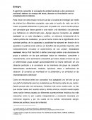 Vinculación de la historia Ensayo.