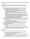 Actividad Marco normativo, marco legal, intermediarios financieros y organismos auxiliares