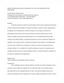 COMO SE DA AL IMPACTO ORGANIZACIONAL MEDIANTE EL PLAN DE FORMACIÓN DEL EMPLEADO