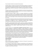 Tipo de actividad: Análisis de las fuentes de financiamiento