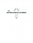 Analisis de la destruccion de las indias