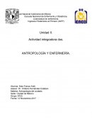 Actividad integradora Antropología y enfermería