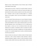 Reporte de lectura: “Estudio preliminar del autor Francisco López de Gómara”