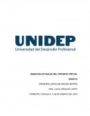 DESAFIOS ACTUALES DEL DOCENTE VIRTUAL ENSAYO