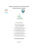 PROGRAMA “EDUCACIÓN POR UNA CULTURA DE INTEGRACIÓN” PROPUESTA PROYECTO DE INTEGRACIÓN