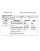 Arquitectura Dibujar elementos arquitectónicos. 64 HRS