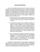 Como son los Niveles de intervención