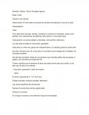 El niño estuvo tranquilo al memento de efectuar lo que se le pido.