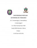 Conducta antisocial - Criminología