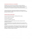 PLANEACION ESTRATGICA DE LA COMPAÑÍA: