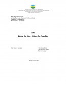 Valor De Uso - Valor De Cambio