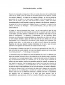 Ejemplo de la Carta al Docente