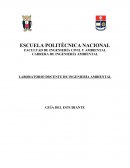 LABORATORIO DOCENTE DE INGENIERÍA AMBIENTAL