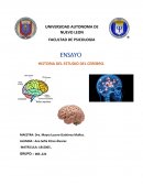 HISTORIA DEL ESTUDIO DEL CEREBRO.