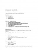 Un Tema: Facilidades Crediticias Para El Emprendimiento