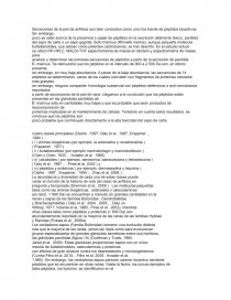Secreciones de la piel de anfibios. Página 1