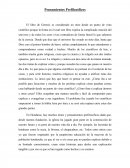 Pensamientos Prefilosoficos.