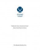 Elaboración de las relaciones primarias.