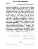 CARTA PODER A QUIEN CORRESPONDA