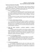 Auditoría y Control de sistemas.