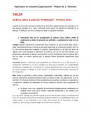 Análisis sobre la película “El Método”