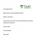 Ensayo ¿Cuáles son los retos a los que nos enfrentamos como docentes para educar en el siglo XXI?