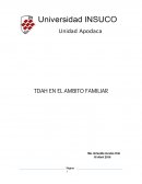 TDAH EN EL AMBITO FAMILIAR.