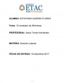 Ensayo sobre El vendedo de alfombras Tema: El vendedor de Alfombras