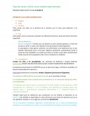 Tipos de células. Células como modelos experimentales.