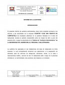 INFORME FINAL DE LA AUDITORIA
