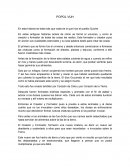 En esta historia se trata más que nada de lo que hizo el pueblo Quiche.