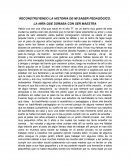 RECONSTRUYENDO LA HISTORIA DE MI SABER PEDAGÓGICO. LA NIÑA QUE SOÑABA CON SER MAESTRA