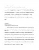 Metodología Oxidación de NTC