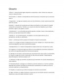 Glosario. Actitud: manera de estar alguien dispuesto a comportarse u obrar