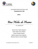 Artes I Una Noche de Verano