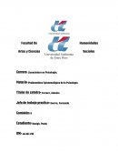El siguiente trabajo que he realizado correspondiente a la catedra de “Problemática Epistemológica de la Psicología” consist