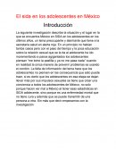 El sida en los adolescentes en México