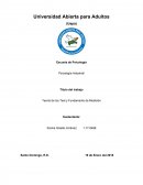 Teoría de los Test y Fundamento de Medición