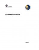 Act. Integradora Profesor tutor del grupo 165