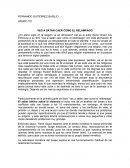 Veo a satán caer como relampago