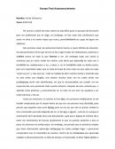 Ensayo Final Autoconocimiento